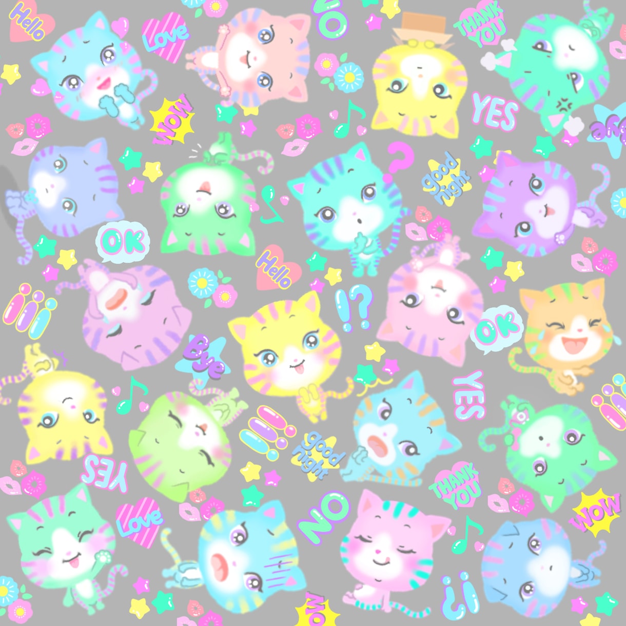 あなただけのおしゃれでかわいい絵文字を作成します ハイクオリティでおしゃれでかわいい絵文字を作成します♪ イメージ7