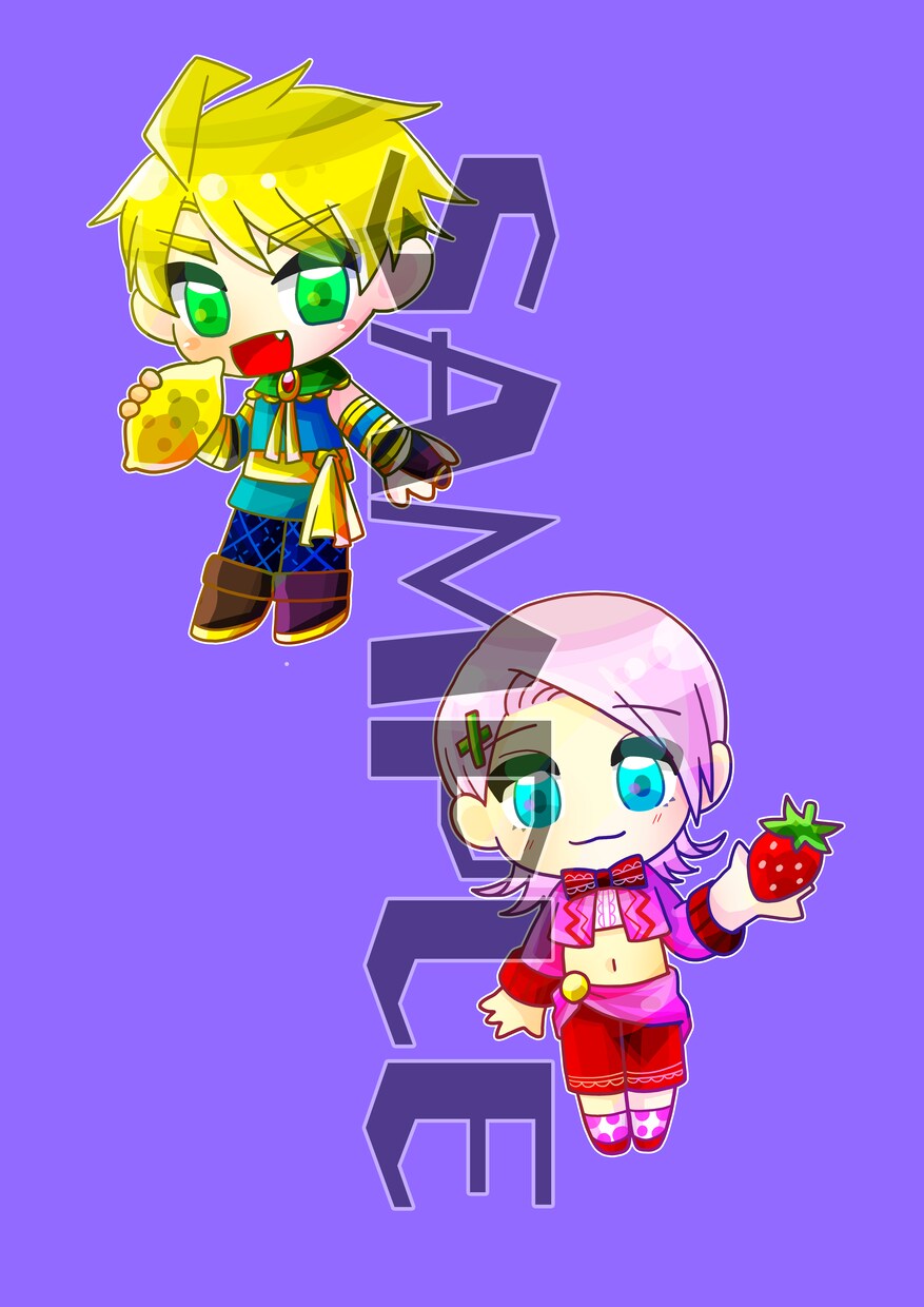 可愛いむっちりデフォルメアイコン作成ます SNSアイコンやグッズ化におすすめな2頭身キャラ作成★ イメージ5