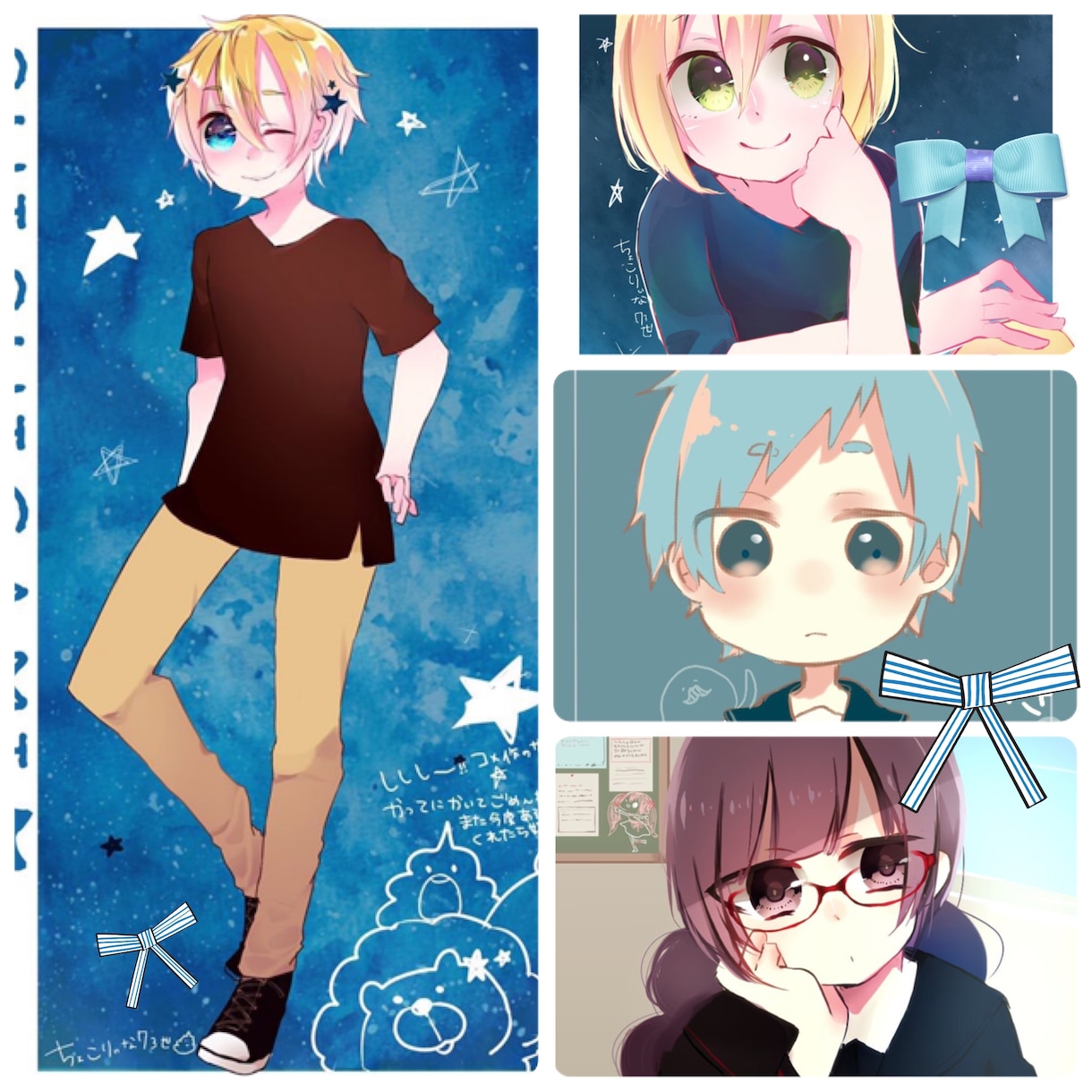 SNSなどに使えるアイコン描きます アイコン作成承ります。(表情2パターン無償でお作りします！) イメージ4