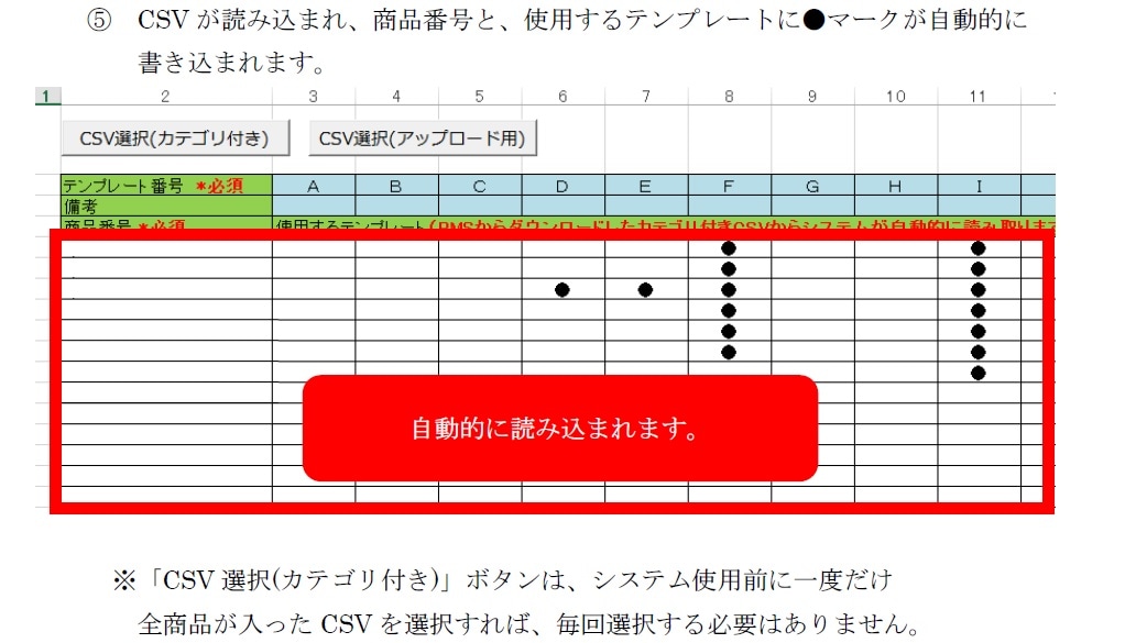 楽天の商品登録が面倒な方へ、商品説明文の簡単作成ツールをオーダーメイドでご提供します！ イメージ1