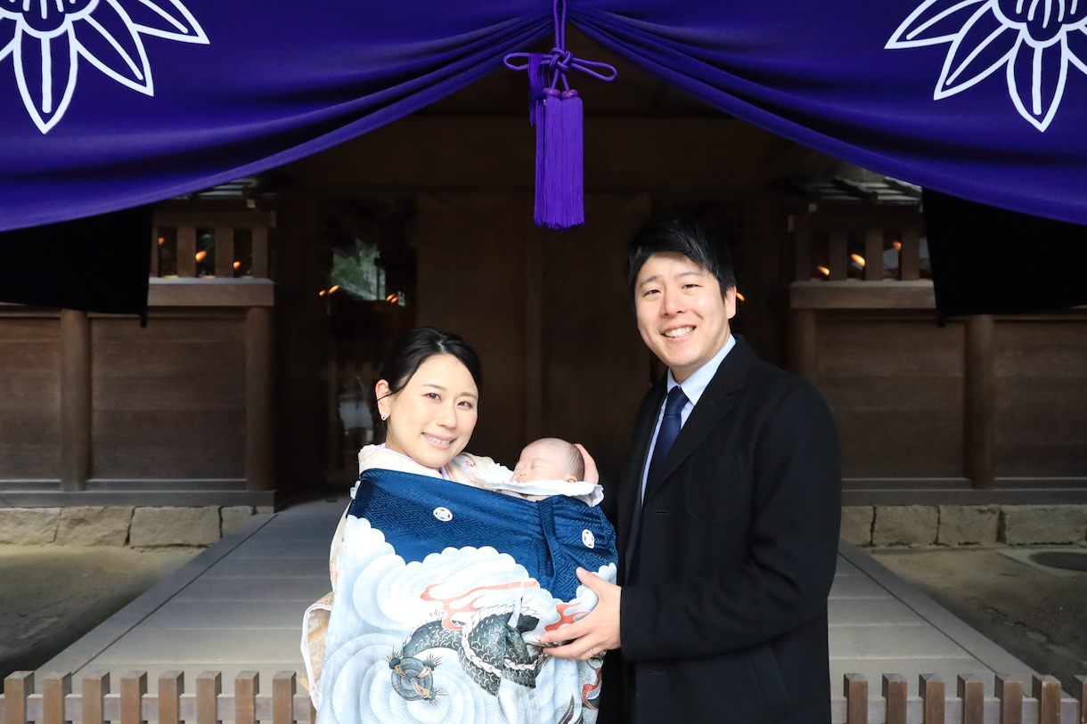 愛知県でのお宮参り、七五三の出張写真撮影を承ります 全カット納品！大手写真撮影受託会社契約カメラマンが撮影！ イメージ1