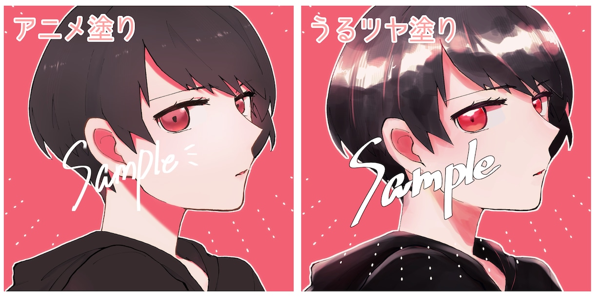 あなただけのかわいいアイコン作成します うるツヤなイラスト、男の子イラストも受注可能です！ イメージ4