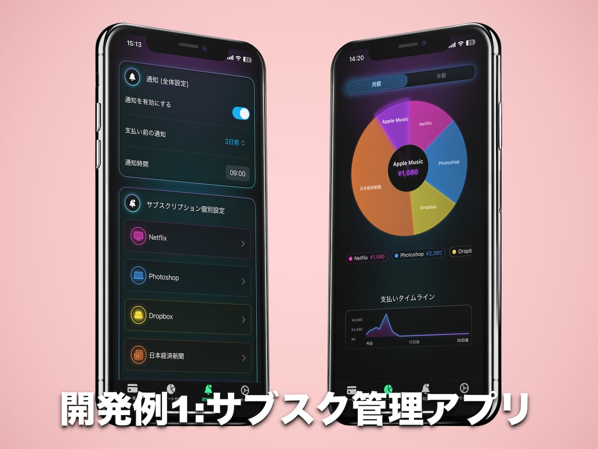 iPhone･iPad向けアプリを開発します 細かい仕様からデザインまで丁寧に対応します！ イメージ5