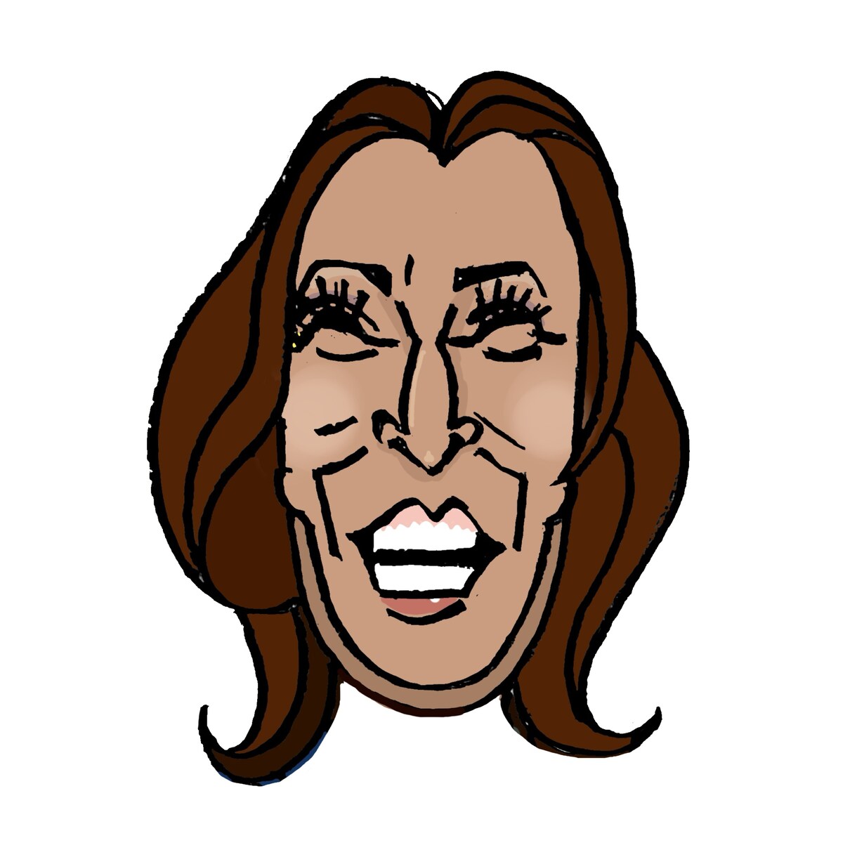シンプルなカラー似顔絵をお描きします SNSのプロフィールアイコンに最適！名刺にもどうぞ。 イメージ5