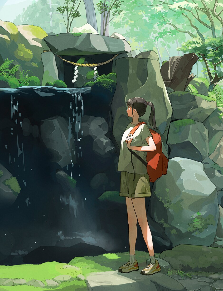 背景付き人物イラスト制作します 楽曲ジャケット、書籍の表紙、動画サムネ、ヘッダーなどに！ イメージ6
