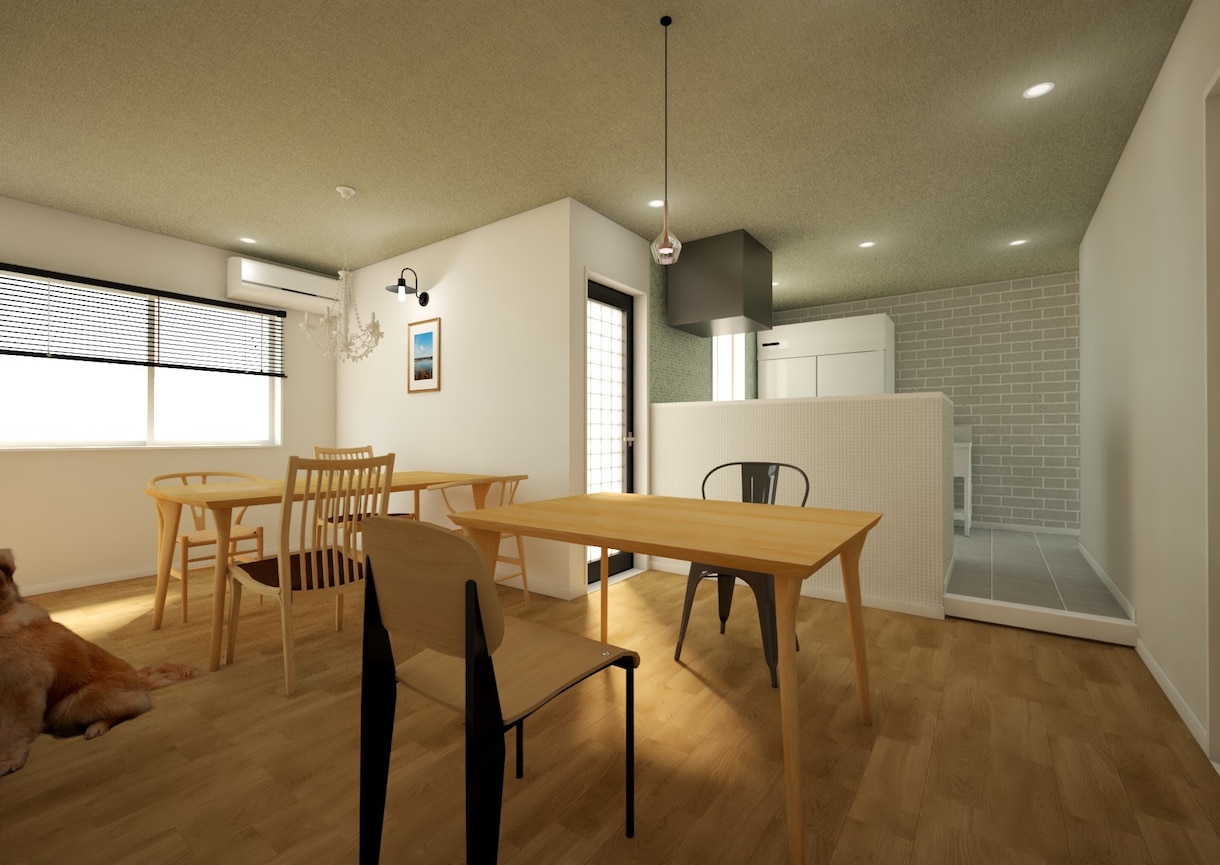 デザイナーが「店舗内装デザイン」3Dパース作ります 内装デザインと３Dパース作成・内装仕様書作成を行います。 イメージ4