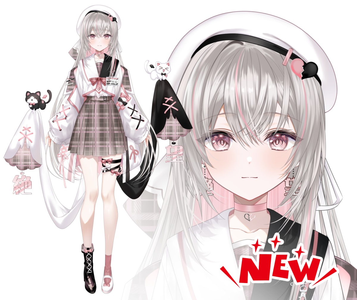 ハイクオリティなlive2Dモデルを制作します 企業クオリティなキャラデザ～モデリングまで対応します イメージ2