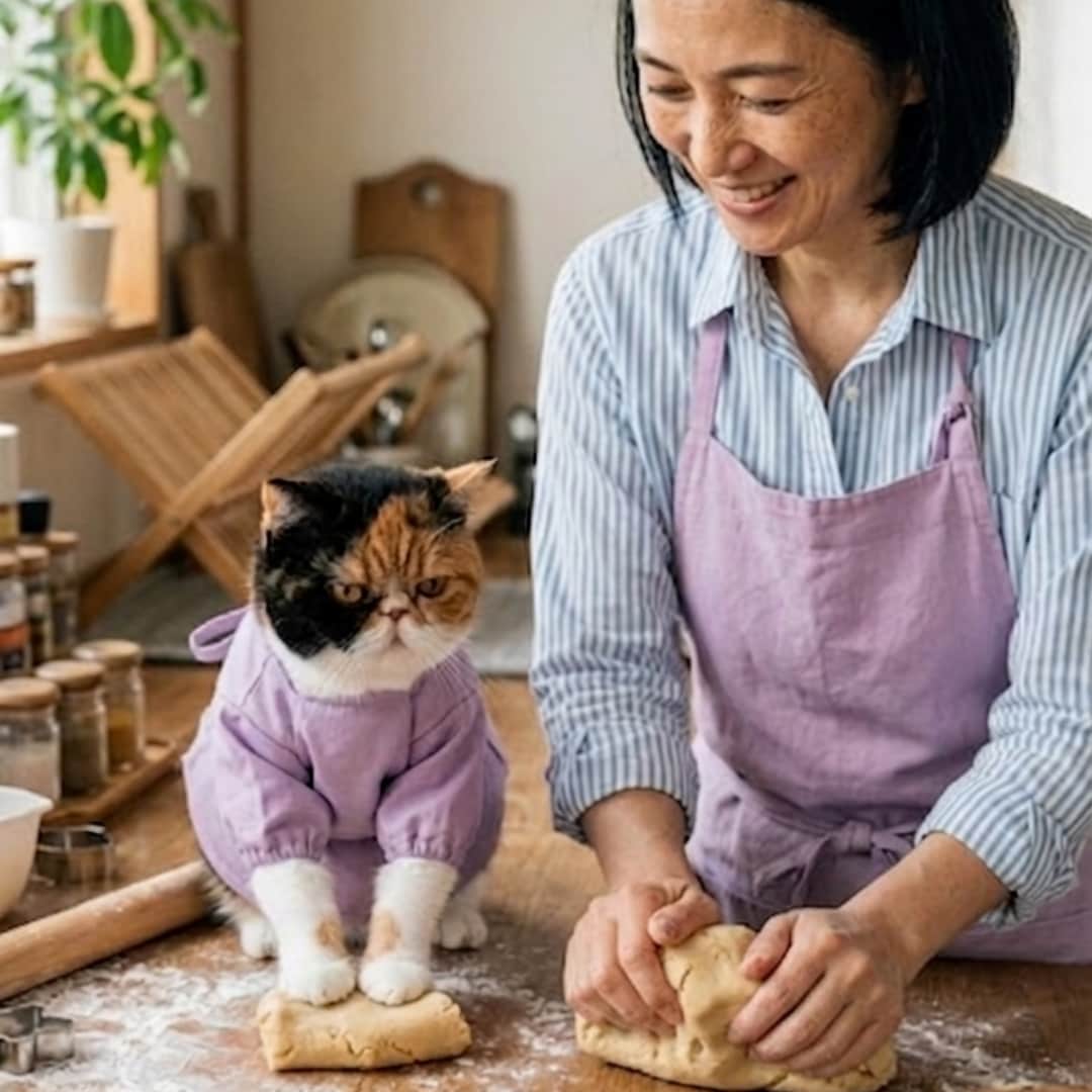 うちの子ペットと理想の記念写真！作り方教えます 写真1枚でOK！世界に1枚のオリジナル画像・動画の作り方！ イメージ4