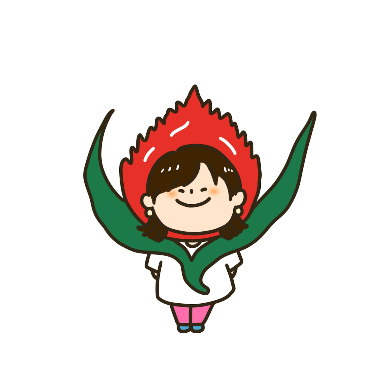 かぶりもの似顔絵イラスト描きます 好きなものをかぶって自分だけのオリジナルキャラを作ろう♪ イメージ7