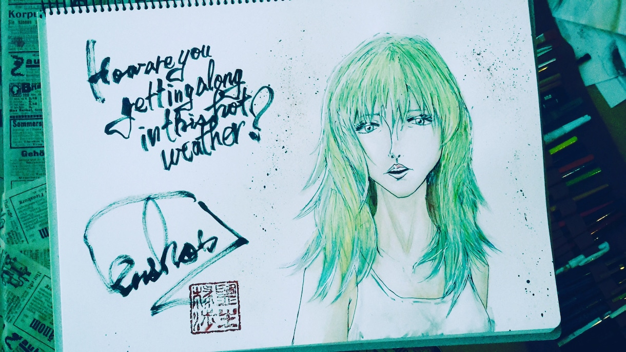 あなたの肖像画、似顔絵を描きます 英国王立美術家協会名誉会員の私が肖像画を様々な画法で描きます イメージ3
