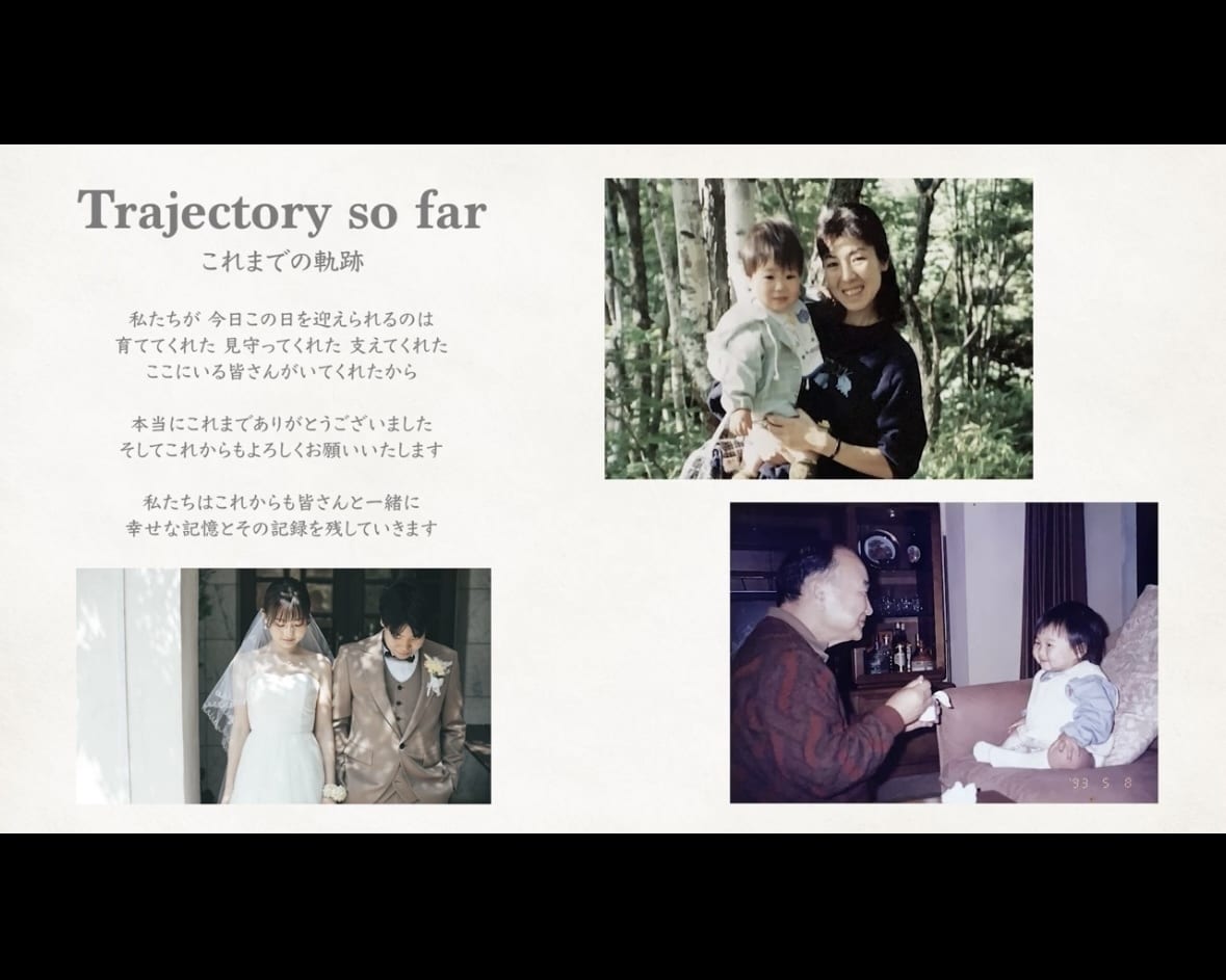 おしゃれで感動的なプロフィールムービー作ります プロの演出で思い出のお写真や映像を素敵に振り返ります イメージ9