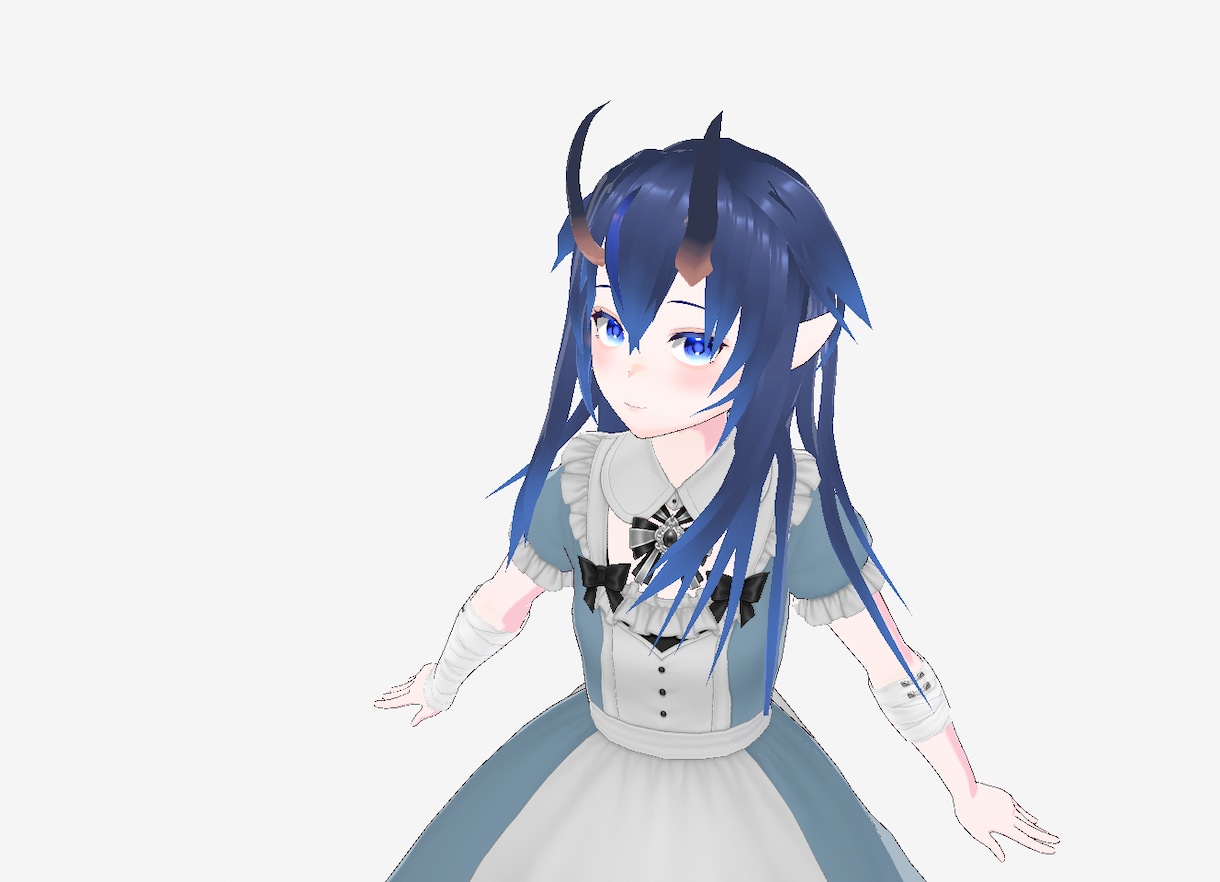Vroidoを駆使して3Dモデリングします 素体のみお作りします！瞳の書き込みに自信あります！ イメージ3