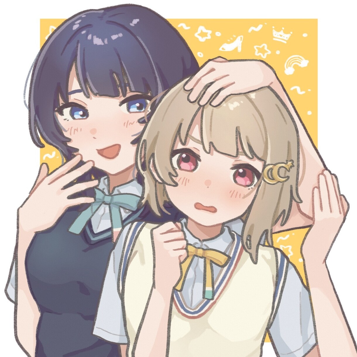 かわいめの絵柄でイラスト描きます 鉛筆風の線画でゆるめの雰囲気が好きな方へ イメージ2