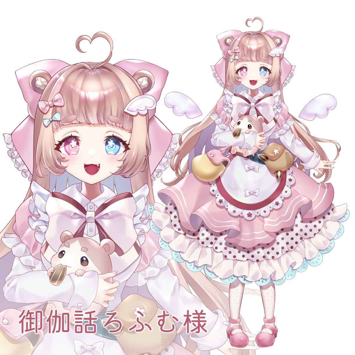 イラストからVtuberモデル制作をいたします デザインからLive2Dモデリングまで可能です！ イメージ5