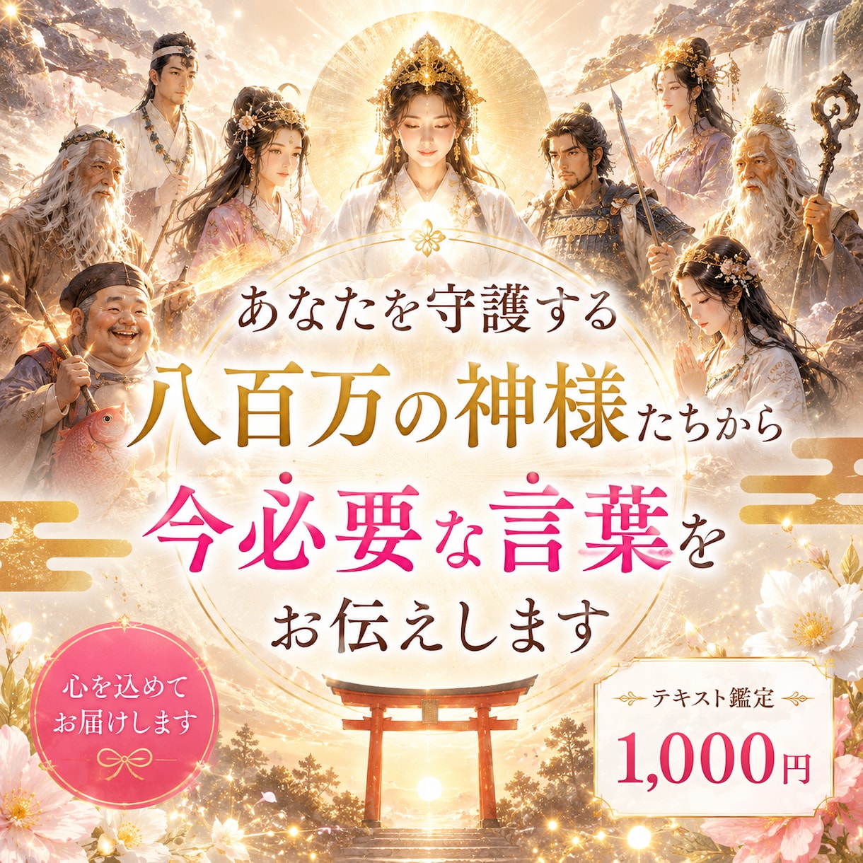 あなたを守護する神様からメッセージをお届けします 神様から受け取った言葉を一つひとつ心を込めてお届けいたします イメージ1