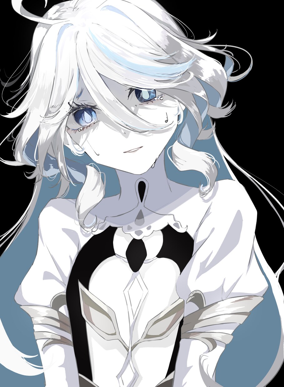 儚くて綺麗なイラストを描きます 背景ありも可能！宝石のような透明感をお届けします イメージ2