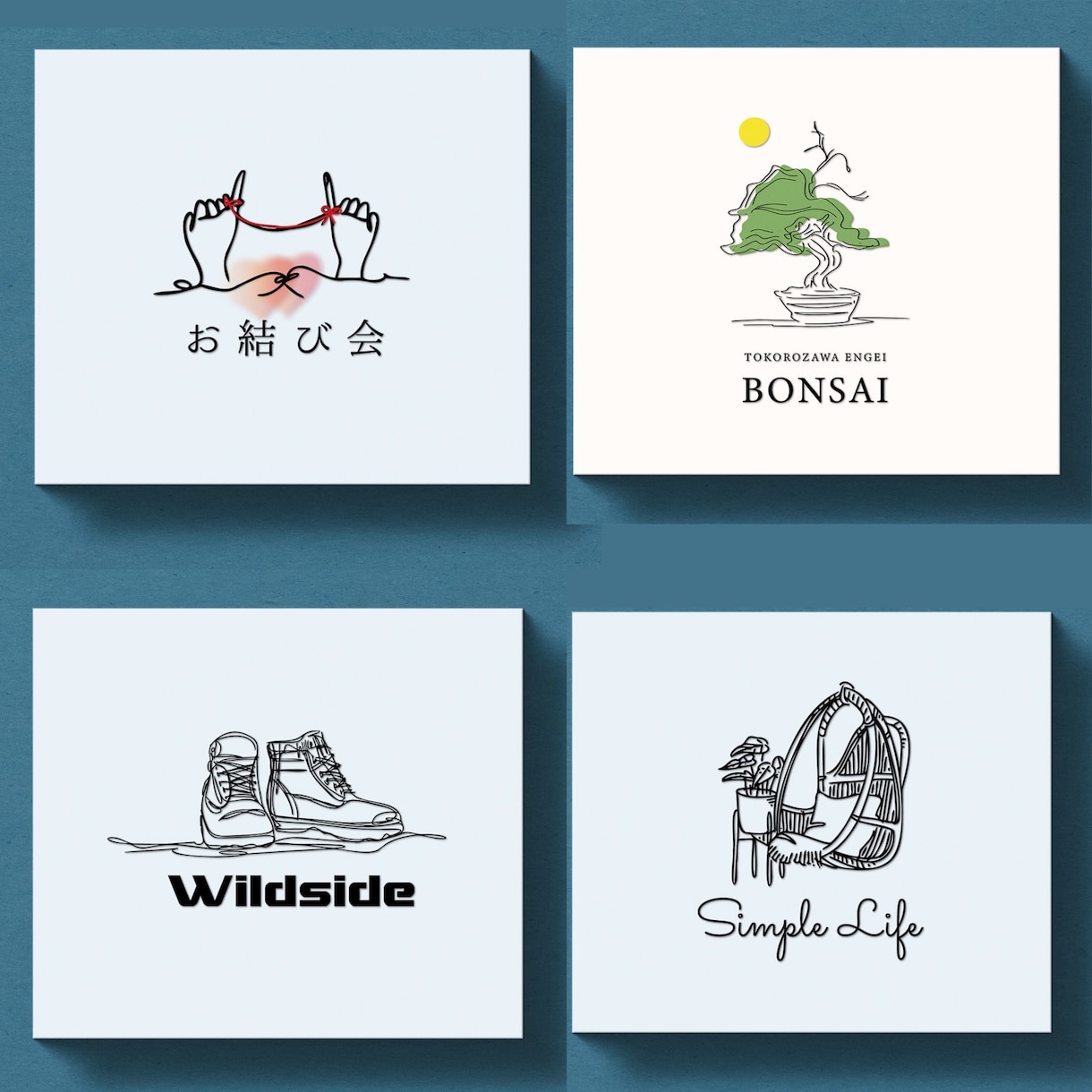 SNSアイコン付！手描きロゴデザイン作成いたします 著作権譲渡込♪お客様の理想のロゴをカタチにいたします♪ イメージ5