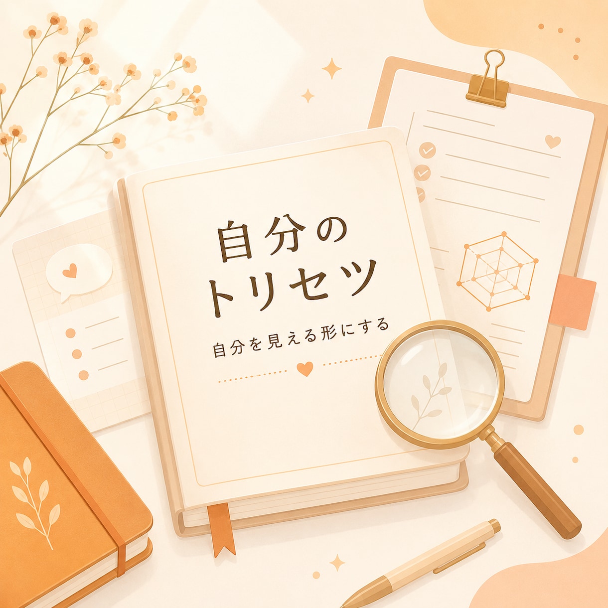 あなたの「トリセツ」作ります 説明できない自分を見える形にする｜あなた専用の特性整理シート イメージ1