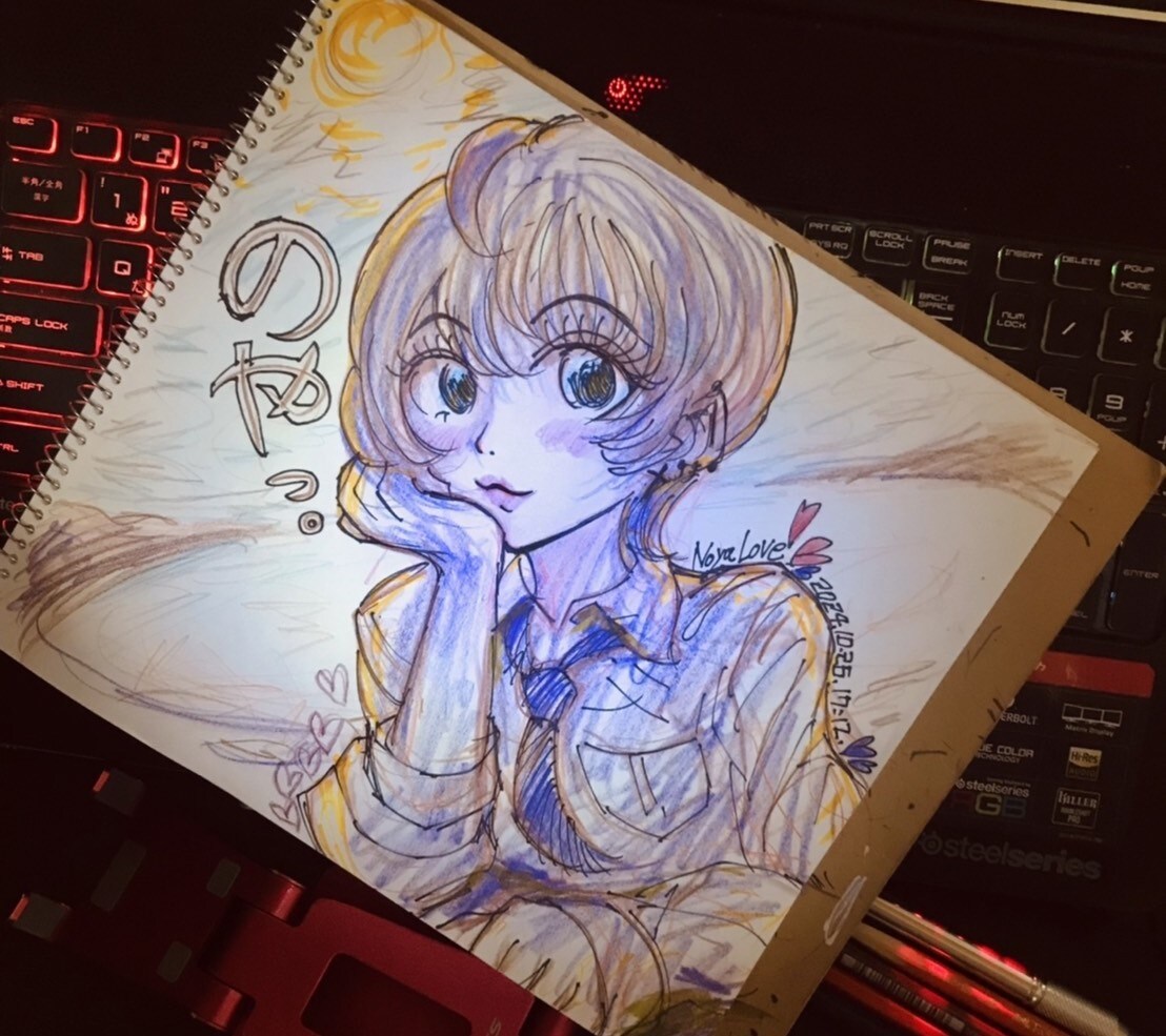 似顔絵描きます スケッチブックから描くアナログ風（ツールでの編集も可） イメージ9