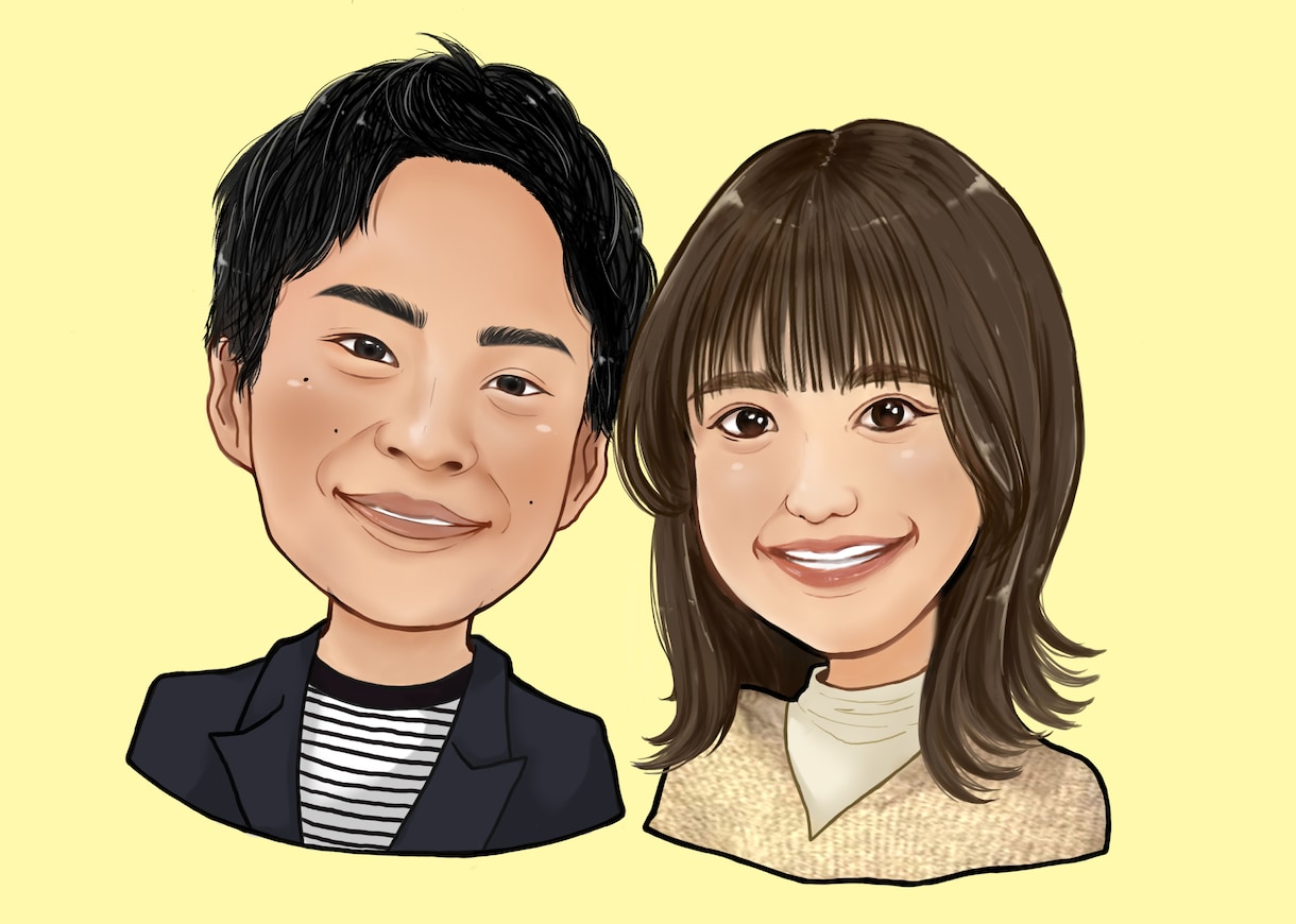 似顔絵描きます データのやり取りで気軽に似顔絵！ イメージ5