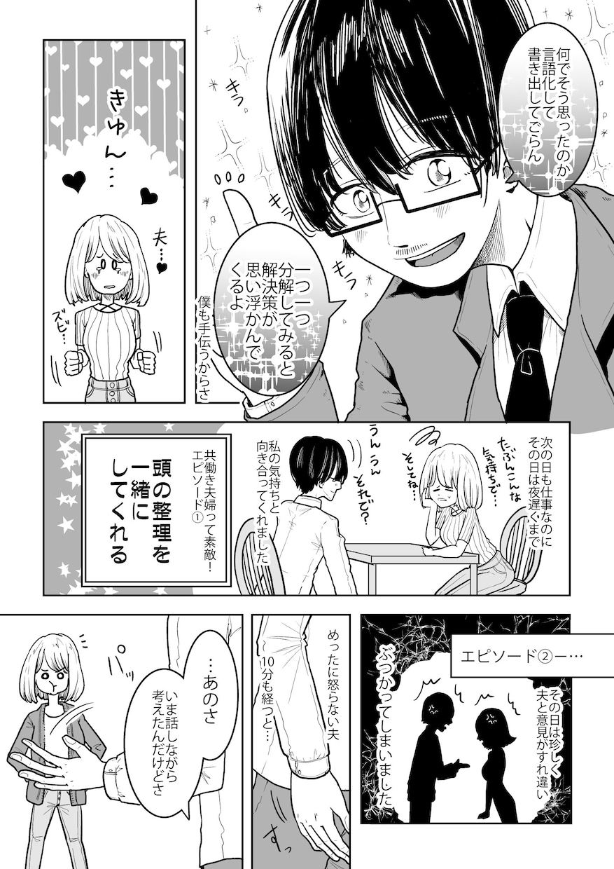 添削も可★シナリオから読みやすいネームを作成します ネーム添削・シナリオからネームまでの作成など イメージ3
