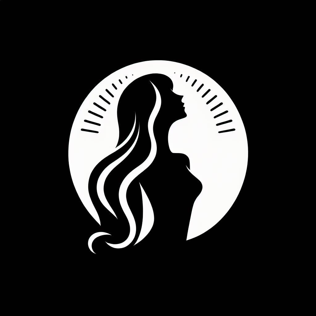 白黒ロゴ　見やすいデザイン作ります シルエット　企業ロゴ　デザイン　グラフィック イメージ3