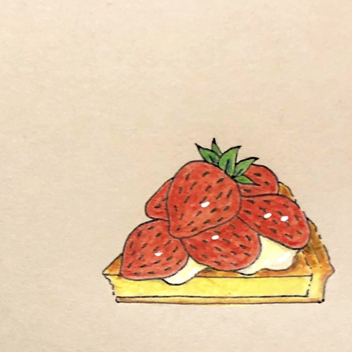 食べ物のイラスト、お描きします メニュー表やレシピ本等の挿絵に！手描きテイストのイラストです イメージ3