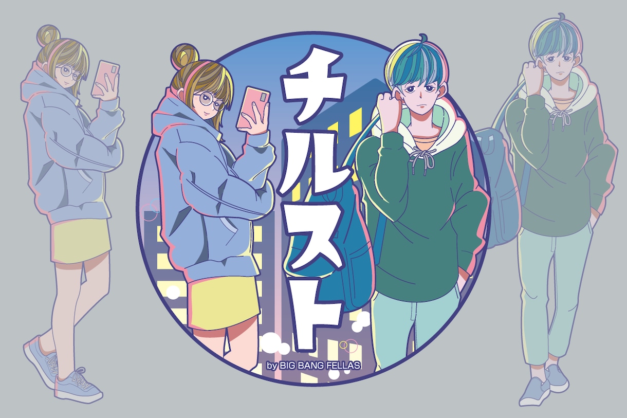 SNS用アイコン、ヘッダーお描きします 迅速な返信を心がけております。 イメージ2