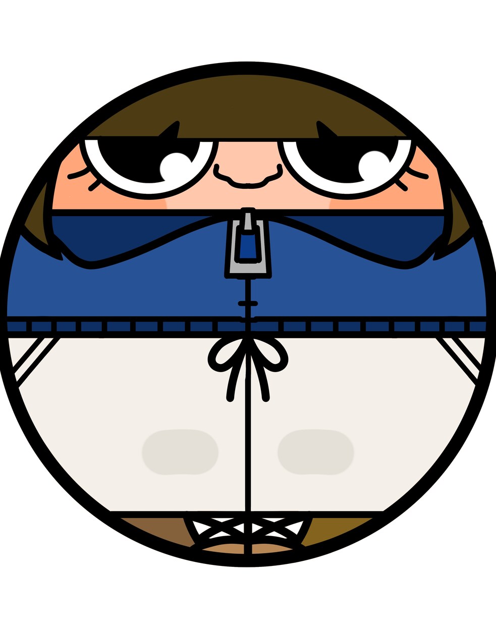アイコンを独自の世界観で描きます まあるい個性的なキャラクターをアイコンにします イメージ1