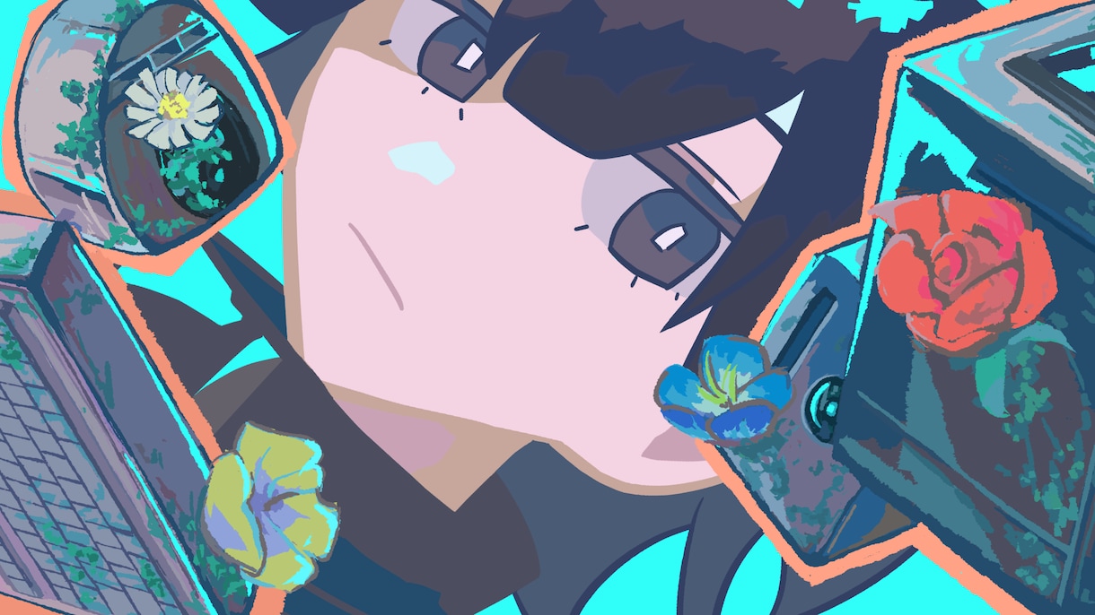 世界観に合わせたアニメーションMV制作します イラスト・アニメーションから映像まで一貫して対応可能です！ イメージ6