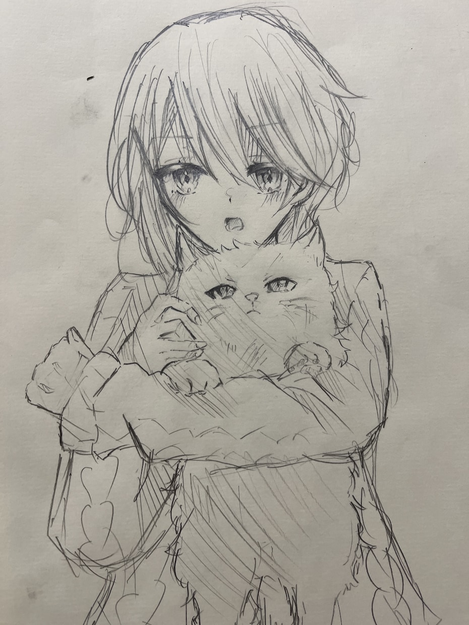 オリジナルの女の子のキャラクターを描きます 可愛い女の子の絵を描いて、デジタルで納品します イメージ4