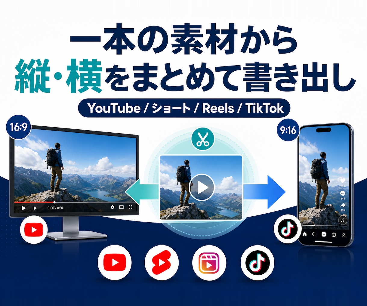 音声同期フルテロップ対応の動画編集をします 素材を送るだけ。音声同期フルテロップを毎回そろえます イメージ7