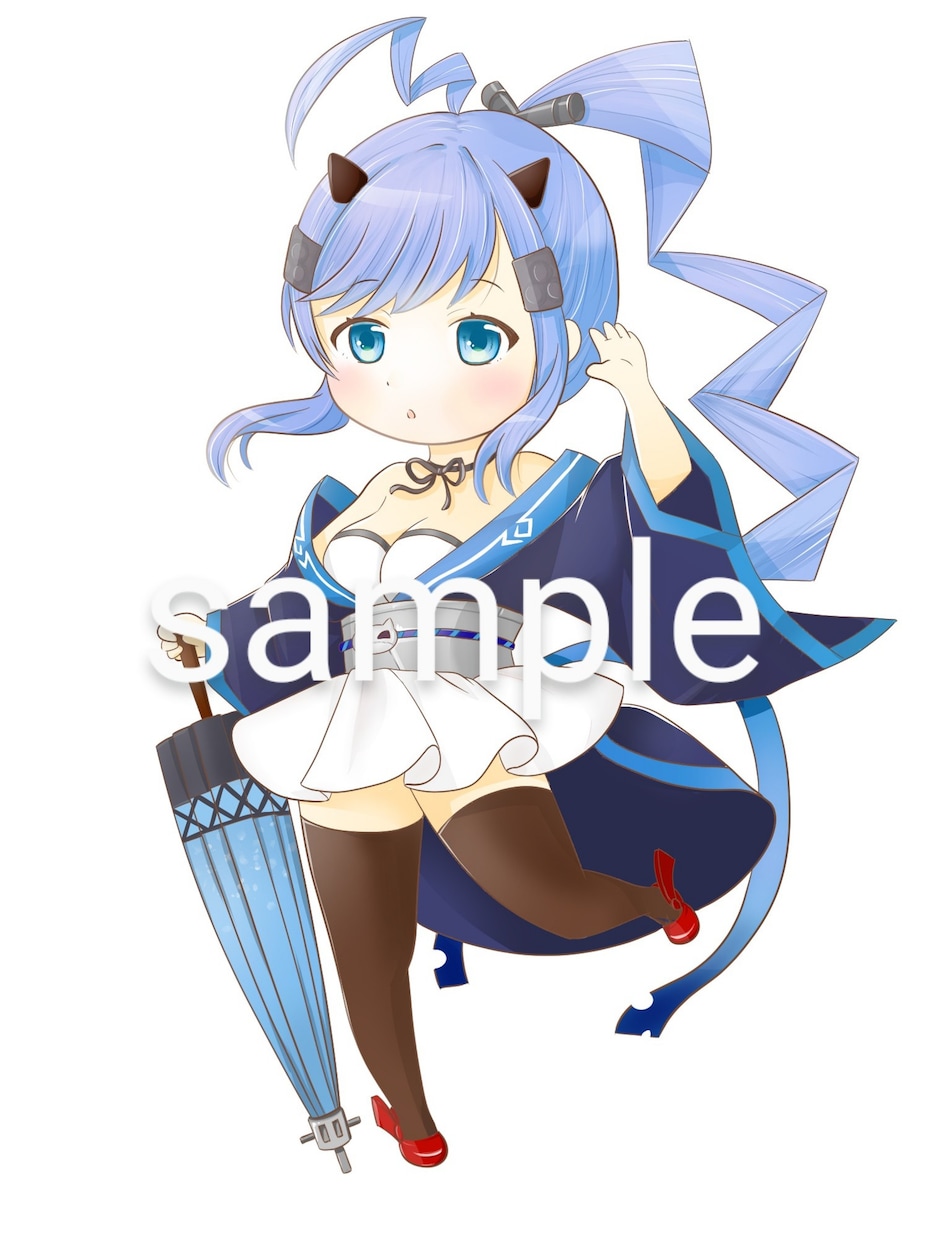 3頭身の女の子描きます いろいろなご要望にお応えします(*´∀人) イメージ2