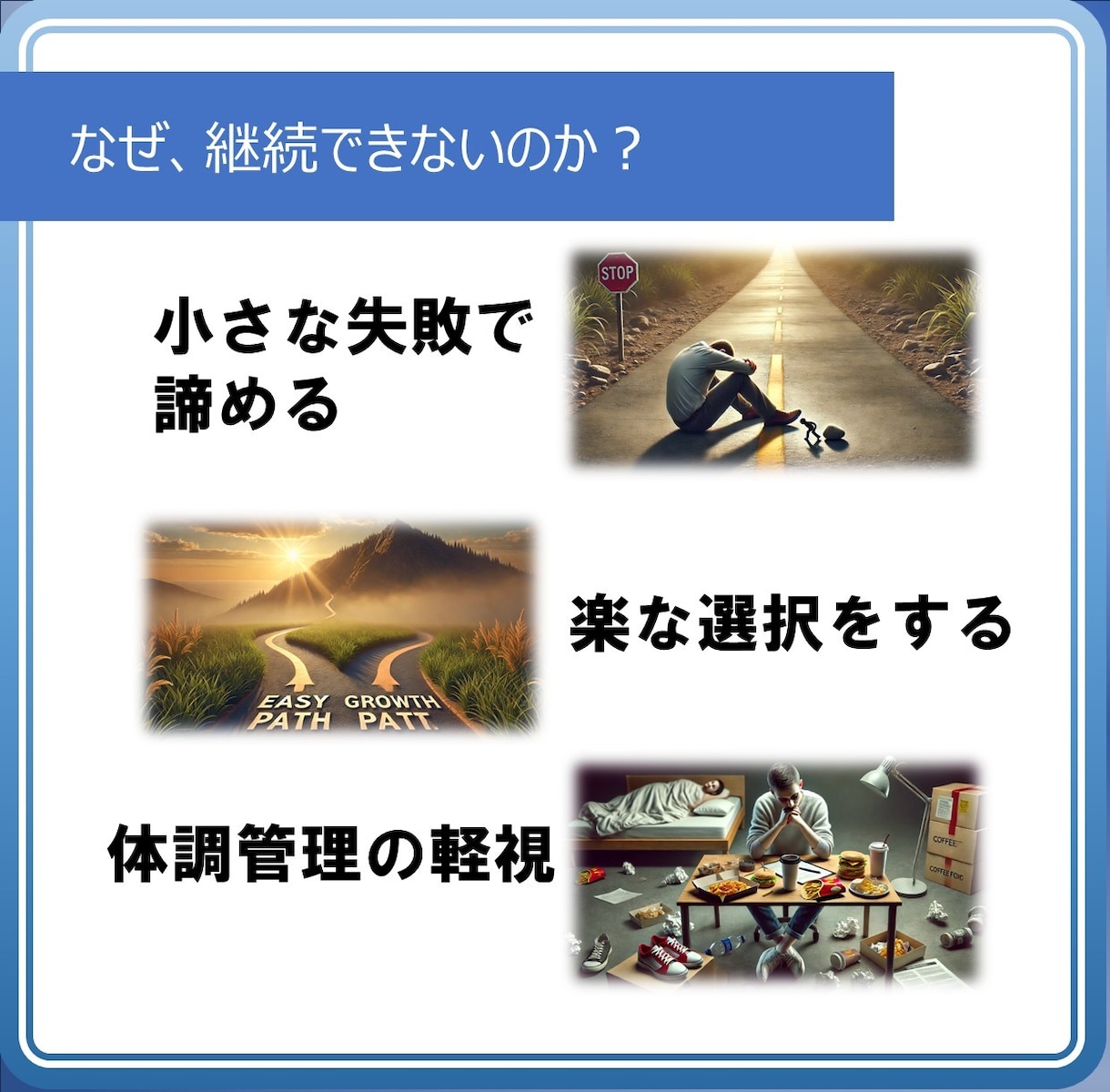 変わりたいあなたの一歩を支える伴走をします ～毎週の習慣化状況をチェックし、継続力と成長をサポート！～ イメージ4