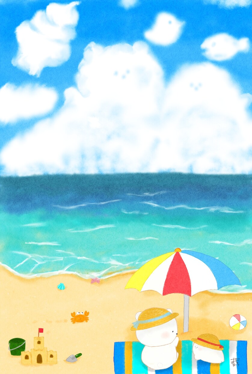 ほんわか可愛い！絵本のようなイラスト描きます 挿絵・グッズ・SNS・ヘッダーに可愛いイラストお任せ下さい イメージ4