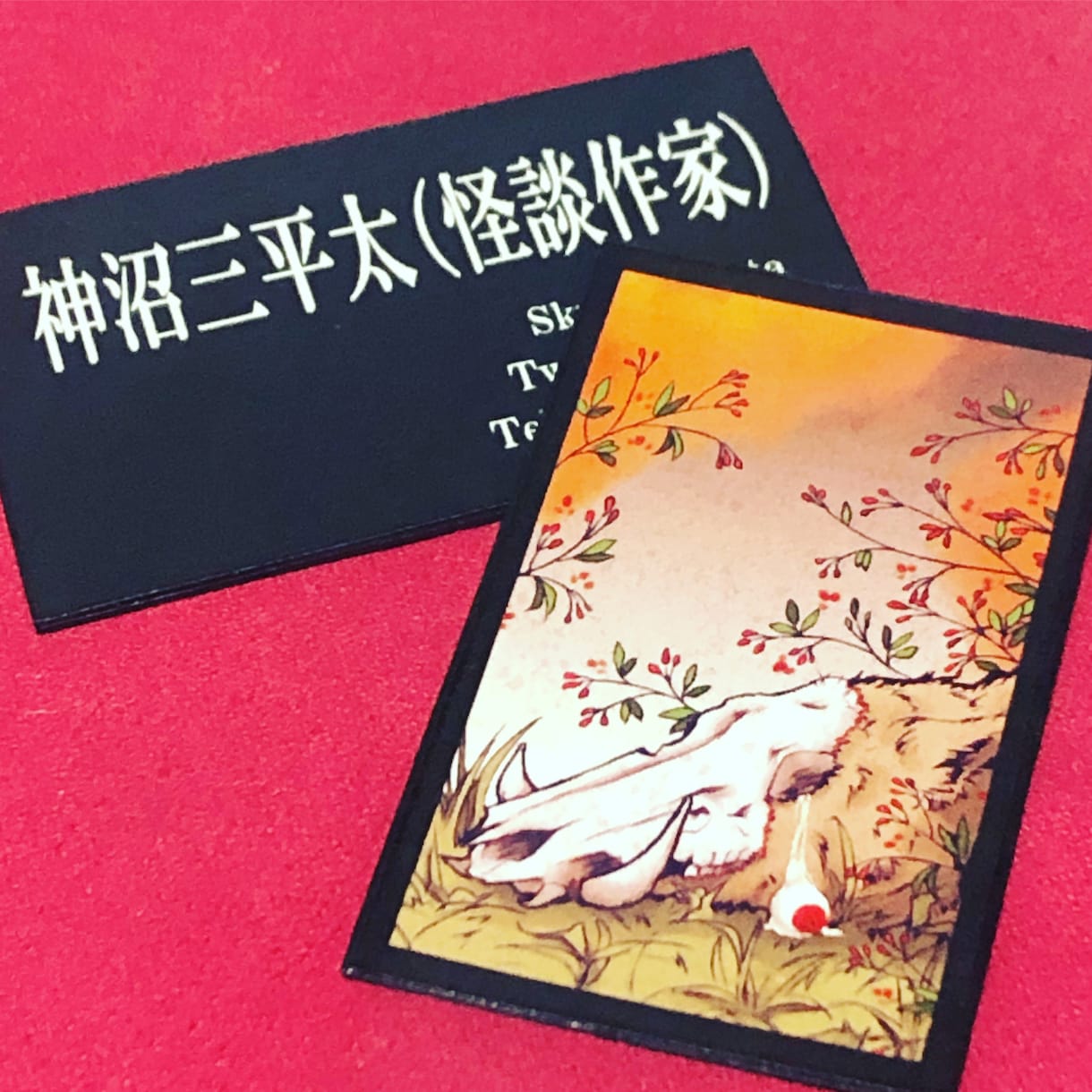 条件あり価格＊花札名刺つくります 花札サイズの名刺を作ってみませんか イメージ6