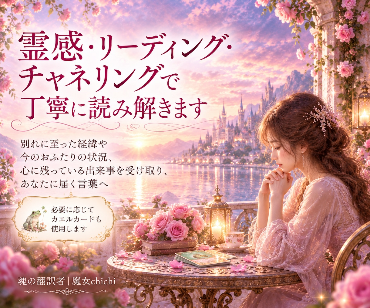 復縁に揺れるあなたの心を丁寧に読み解きます もう一度向き合いたい想いと、あなたの本音に光を当てます イメージ2