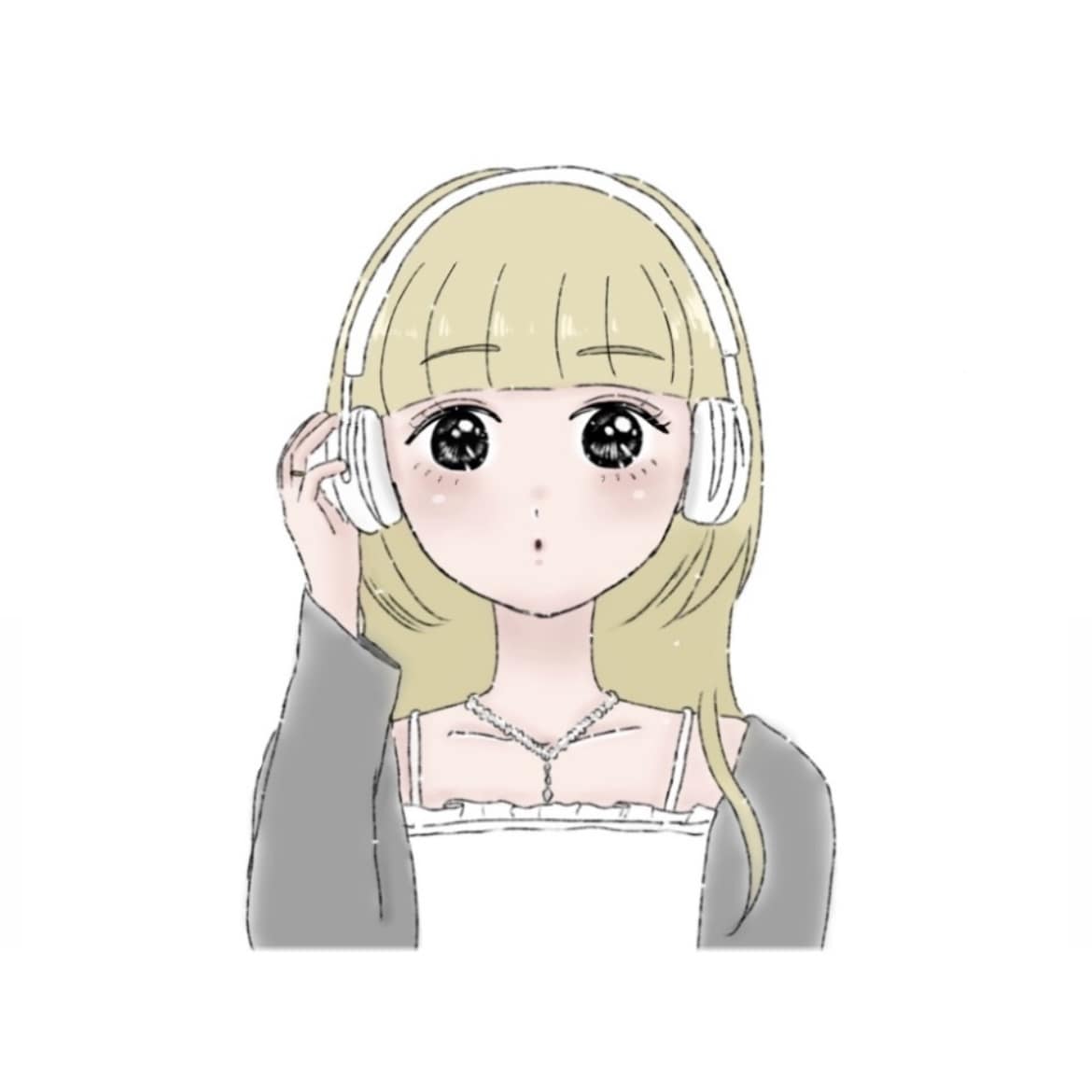 ゆるふわ・キラキラした女の子イラストを描きます 可愛い/透明感/淡いカラー/細かいリクエスト可 イメージ1