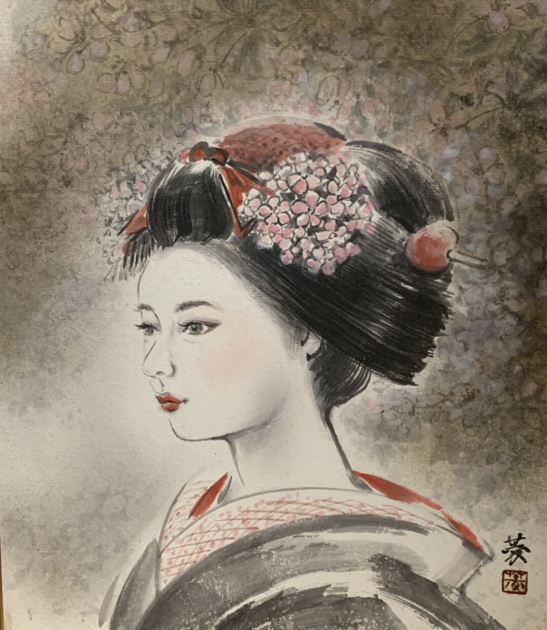 水墨画であなたのお気に入りを描きます ペット、風景、似顔絵、写真より描きます。大きさも自由です。 イメージ4