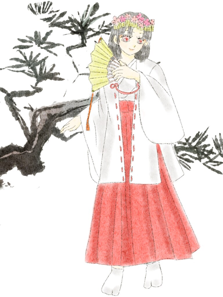 和風のかわいいイラスト描きます 【格安】【即納】【気軽に】和風イラストでオリジナル感を出そう イメージ4