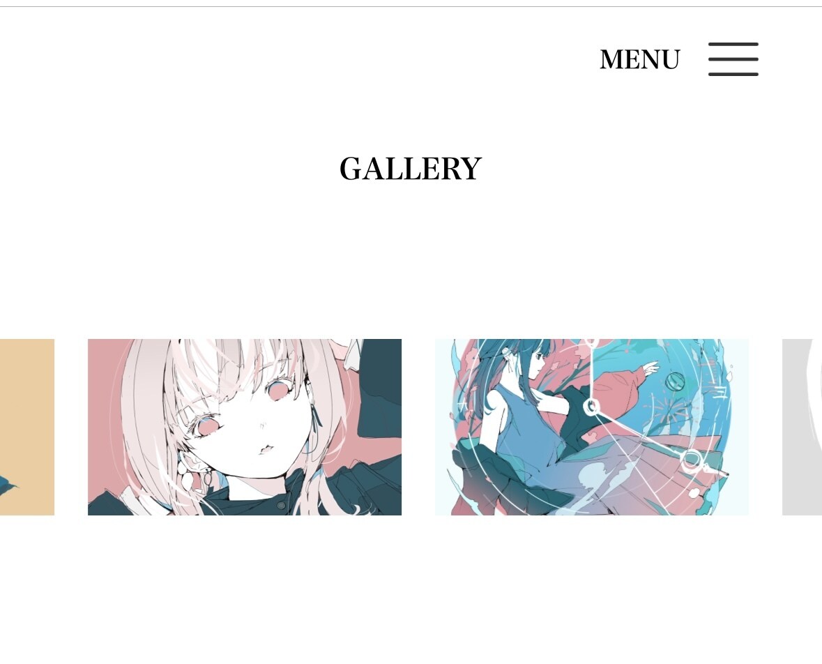 Vtuber、同人サークル、絵師のHPを作ります 活動者様の為のシンプルなPRサイトを作ります！ イメージ2