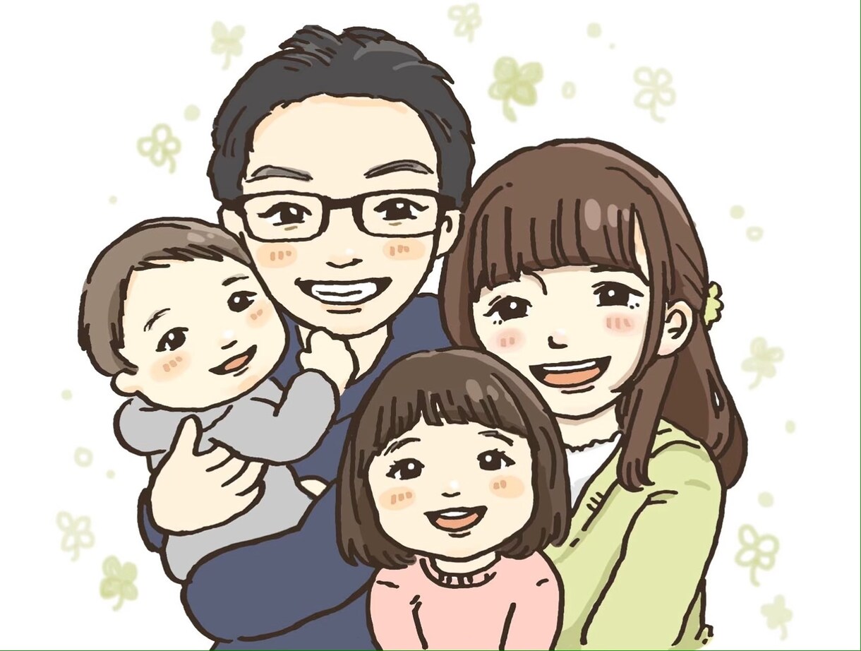 家族やお子さま、ペットの似顔絵かきます 記念日やアイコン、プレゼントにも！ イメージ3