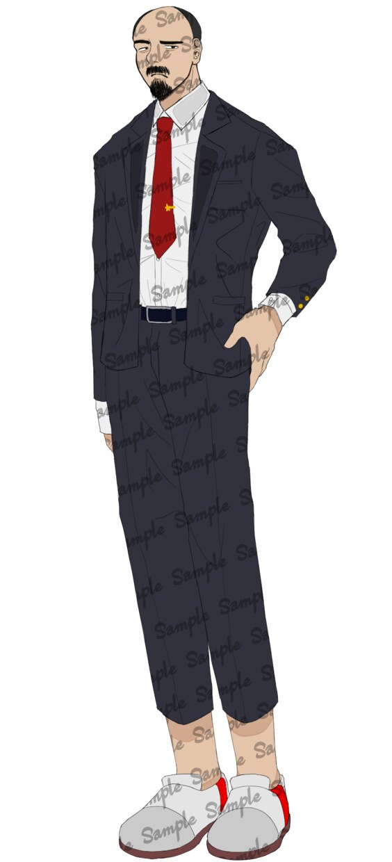 TRPGの立ち絵に！一癖あるキャラクター描きます 美形から渋い中年、ブ男・醜女や異形の人外まで イメージ7
