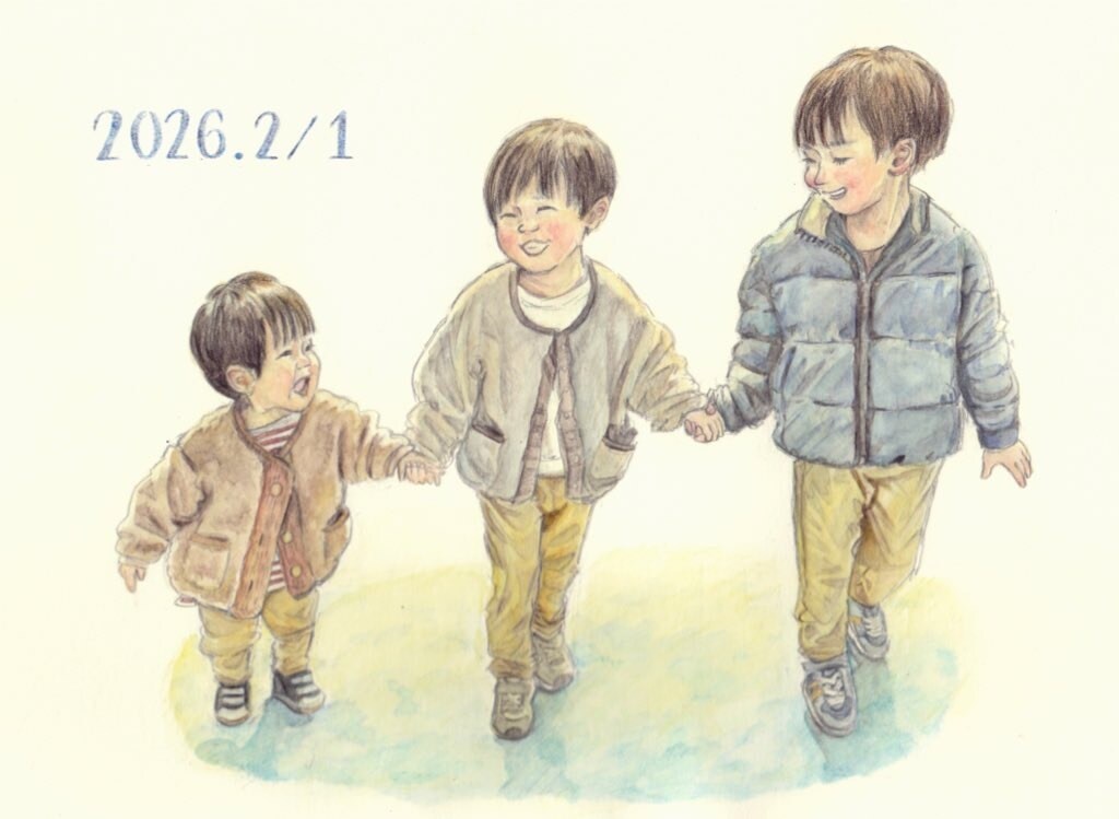 大募集！お試し価格で大人可愛い似顔絵描きます はじめての方のために。上質な水彩色鉛筆タッチをお試し価格で イメージ6