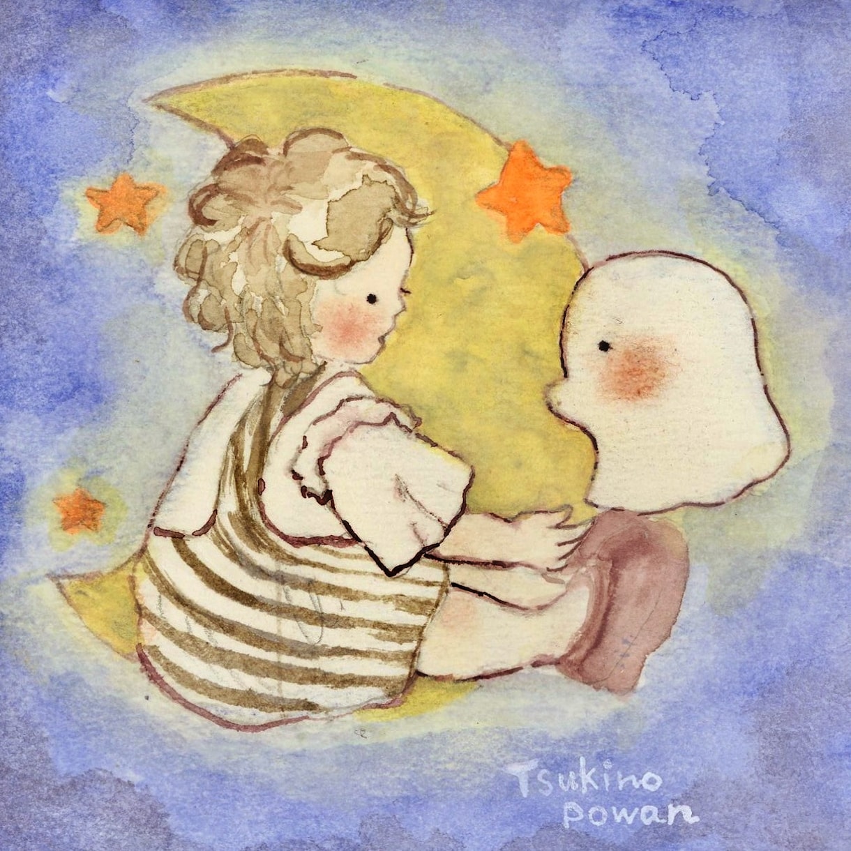 透明水彩で、やわらかな記念イラストを描きます 大切な瞬間を、やさしい色で残します。 イメージ1