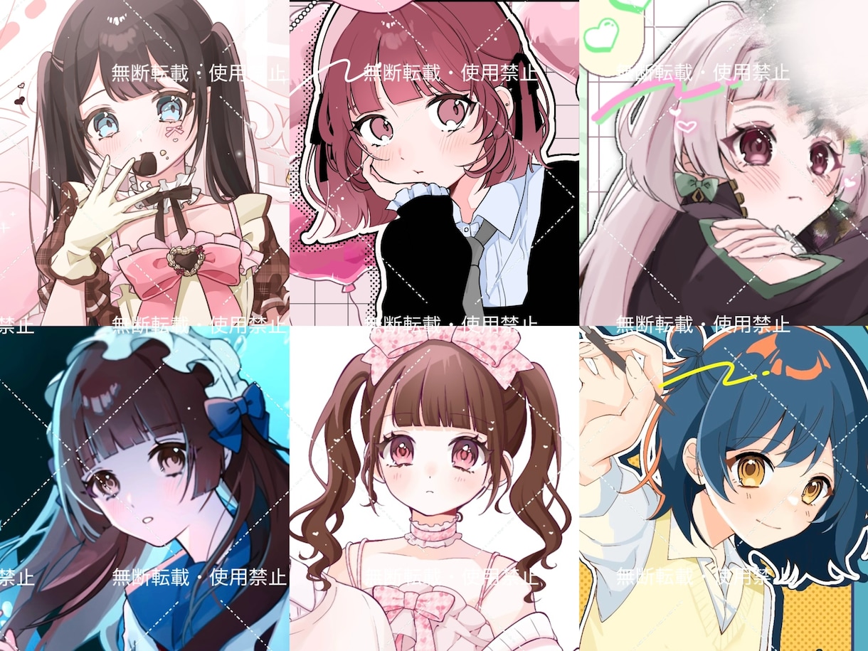 可愛いイラスト作成します 可愛いタッチのイラストをお描きします イメージ1