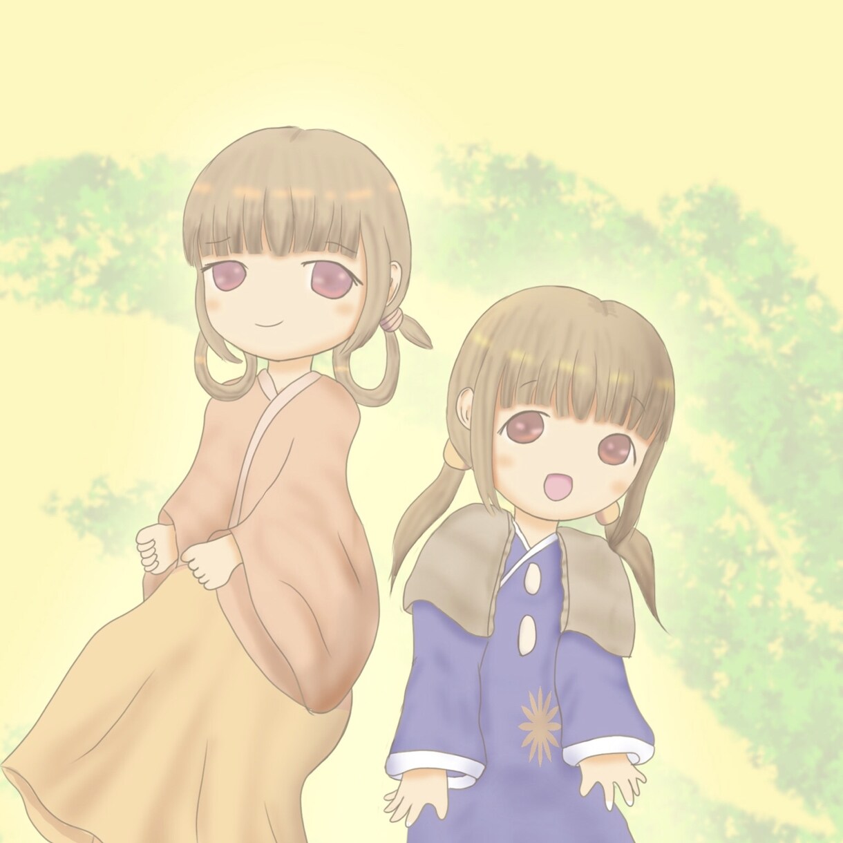 可愛い、癒し系イラスト描きます ほっこりイラスト描きます。似顔絵、アイコンにも対応します。 イメージ2