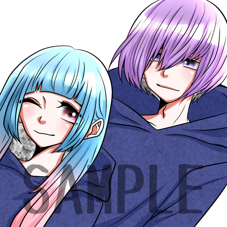 早筆でイラスト描きます SNSアイコン＆ヘッダーが欲しい方にオススメ★ イメージ3