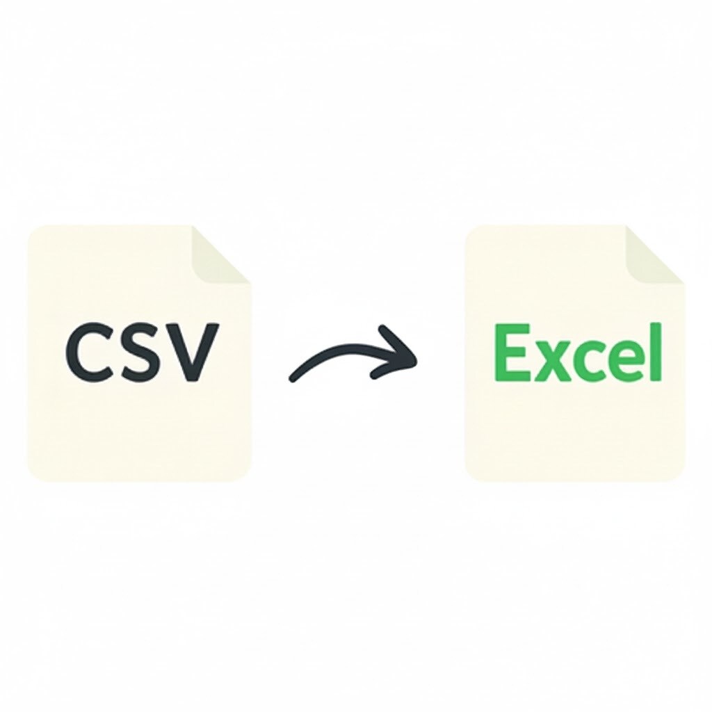 初心者でも安心！CSV → Excel変換します 初心者向けにCSVをExcelに変換するツールを提供します イメージ1