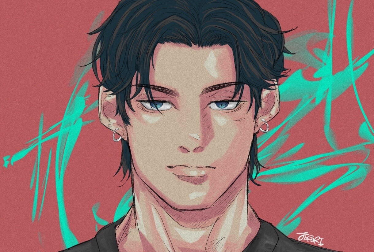 魅力的で格好いい男性イラストお描きします 幅広い年代のキャラや似顔絵も承ります！ イメージ4